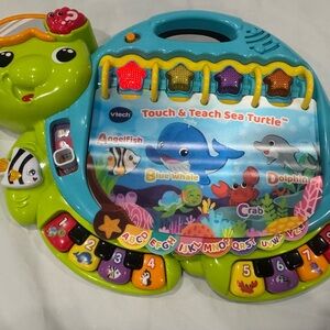 VTech Touch & Teach Sea Turtle Learning book